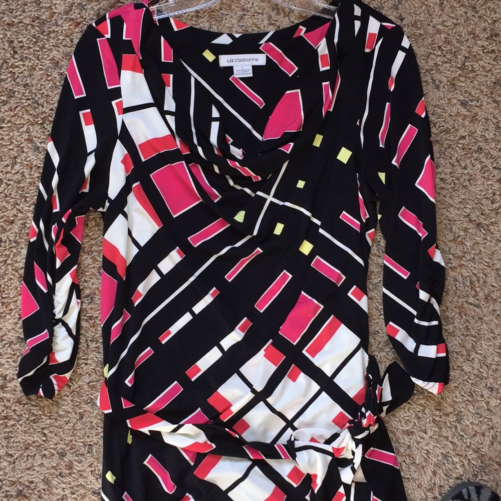 SOLD: Scoop-neck dress, slip on